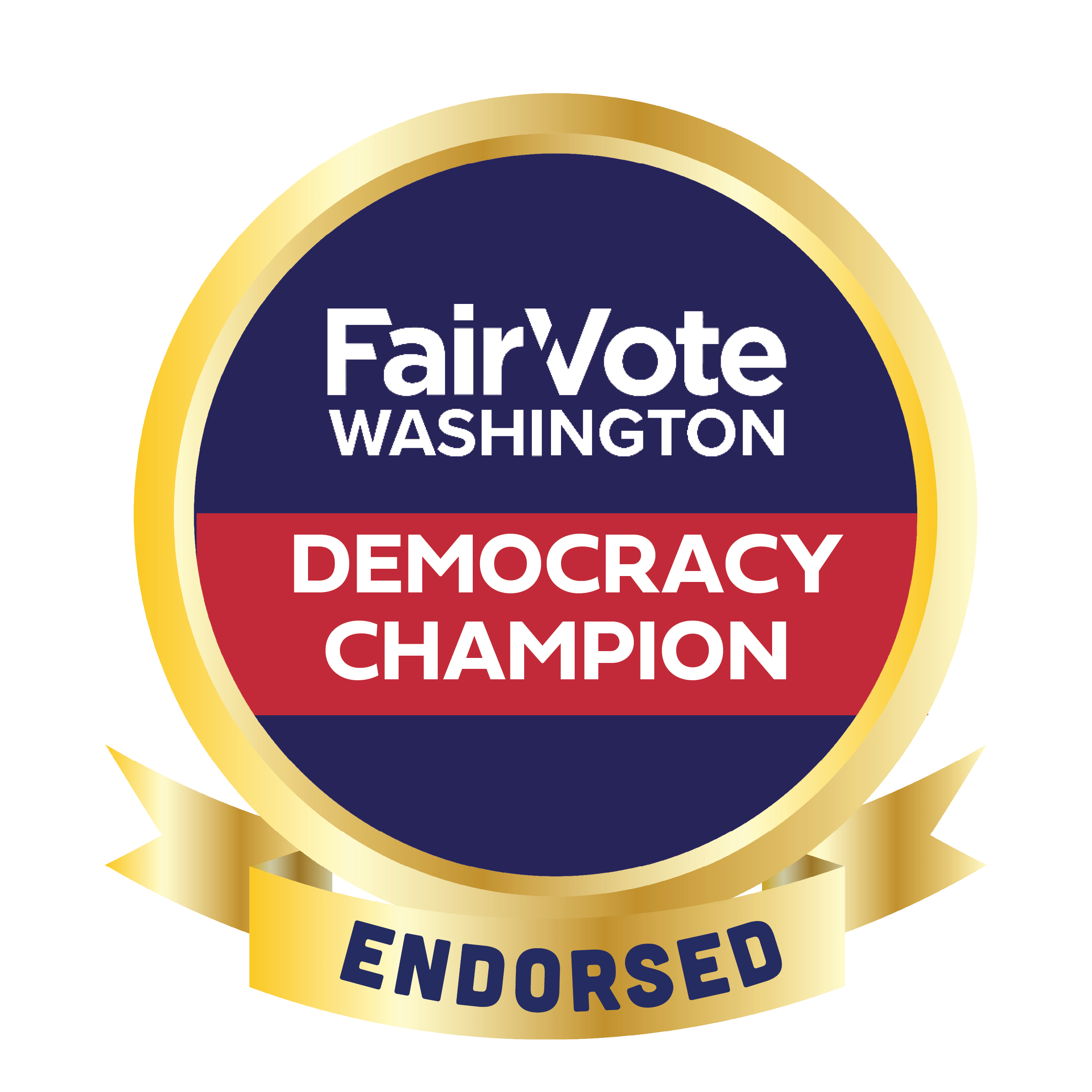 Fairvote Endorsement logo